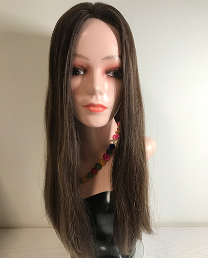 Silk base hair topper